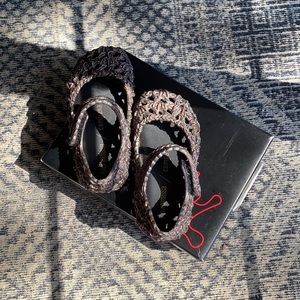 Mini Melissa + Campana Mary Jane flat